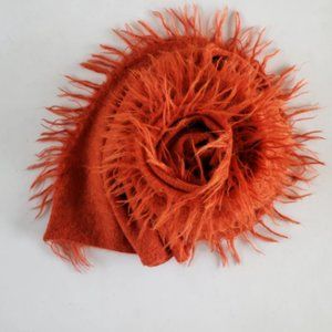 Frindge Scarf | Red